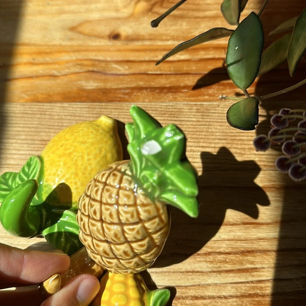 Vintage Fruit and Veggie Hooks